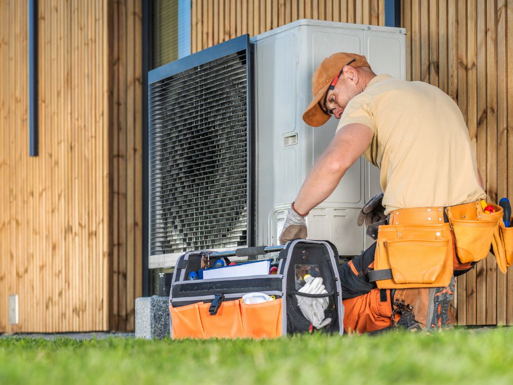heat pump installation