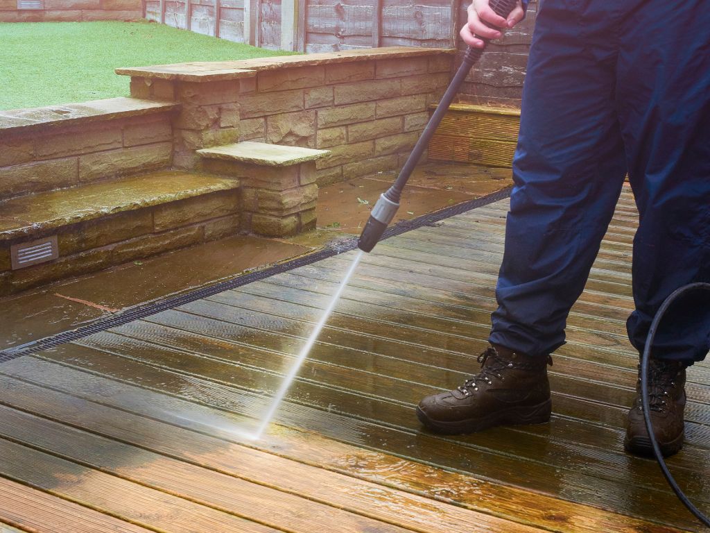 water blasting